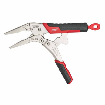 Milwaukee 48-22-3409 9" TORQUE LOCK LONG NOSE LOCKING PLIERS WITH GRIP