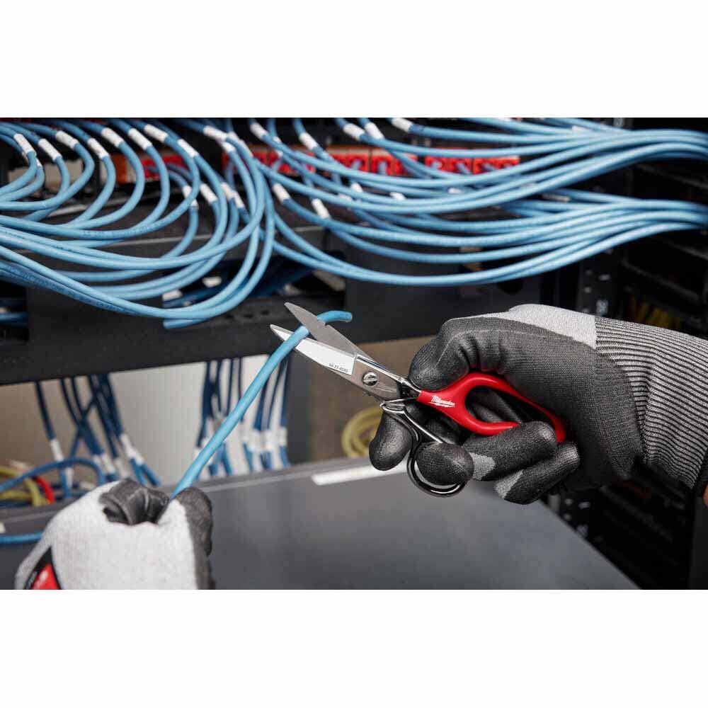 Milwaukee 48-22-4049 Electrician Scissors with Extended Handle
