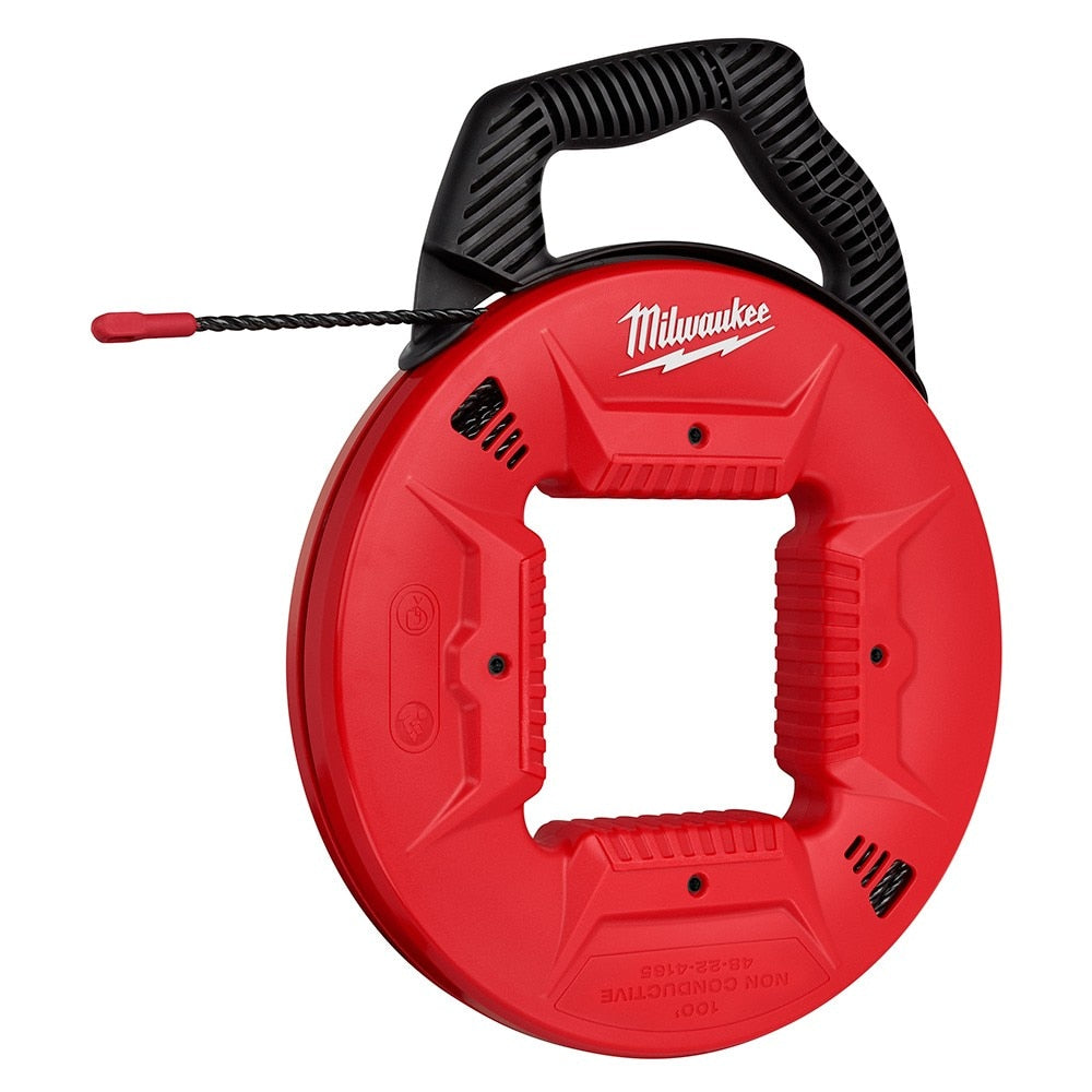 Milwaukee 48-22-4165 100' Polyester Fish Tape w/ Nonconductive Tip