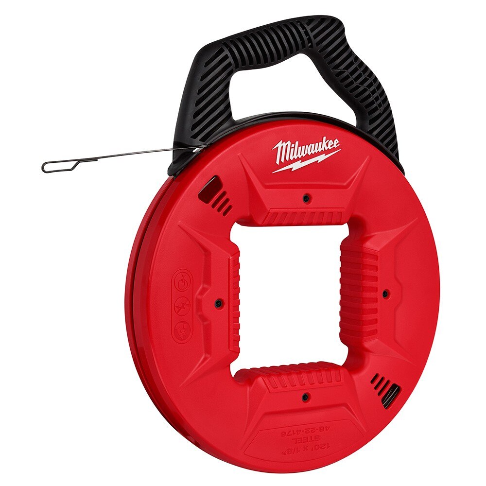 Milwaukee 48-22-4176 120' 1/8" Steel Fish Tape