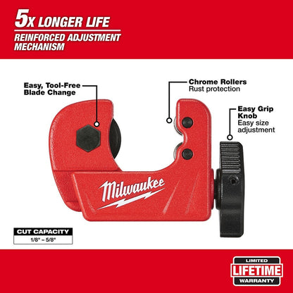 Milwaukee 48-22-4250 1/2" Mini Copper Tubing Cutter