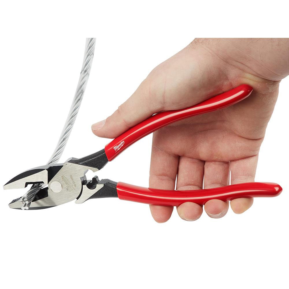 Milwaukee 48-22-6500 High Leverage Linesman's Pliers with Crimper