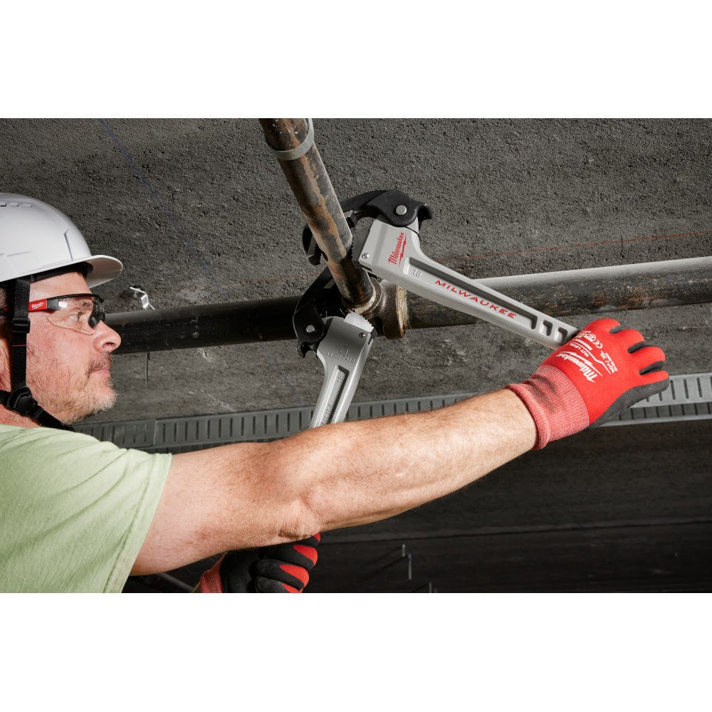 Milwaukee 48-22-7418 18" Aluminum Self-Adjusting Pipe Wrench