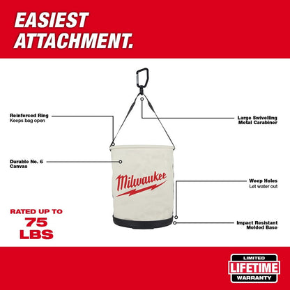 Milwaukee  48-22-8271 Canvas Utility Bucket