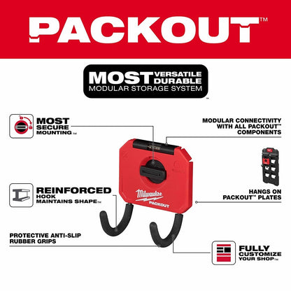 Milwaukee 48-22-8335 PACKOUT Shop Storage 3" Curved Hook