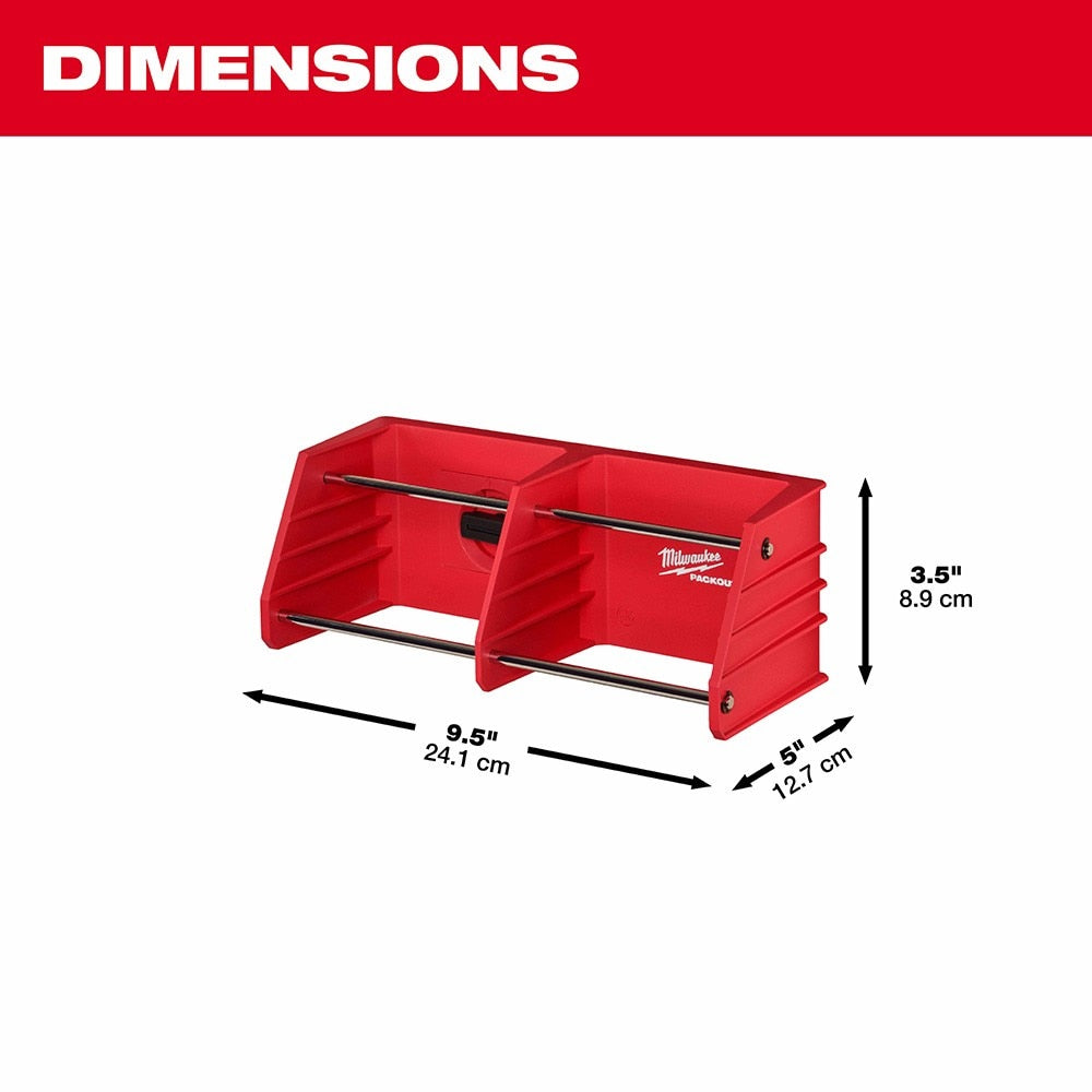 Milwaukee 48-22-8340 PACKOUT Shop Storage Tool Rack