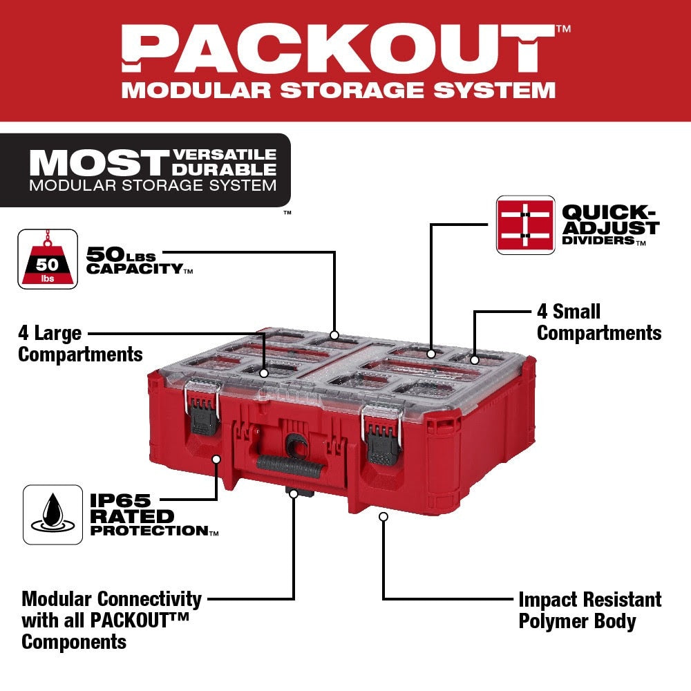 Milwaukee 48-22-8432 PACKOUT™ Deep Organizer