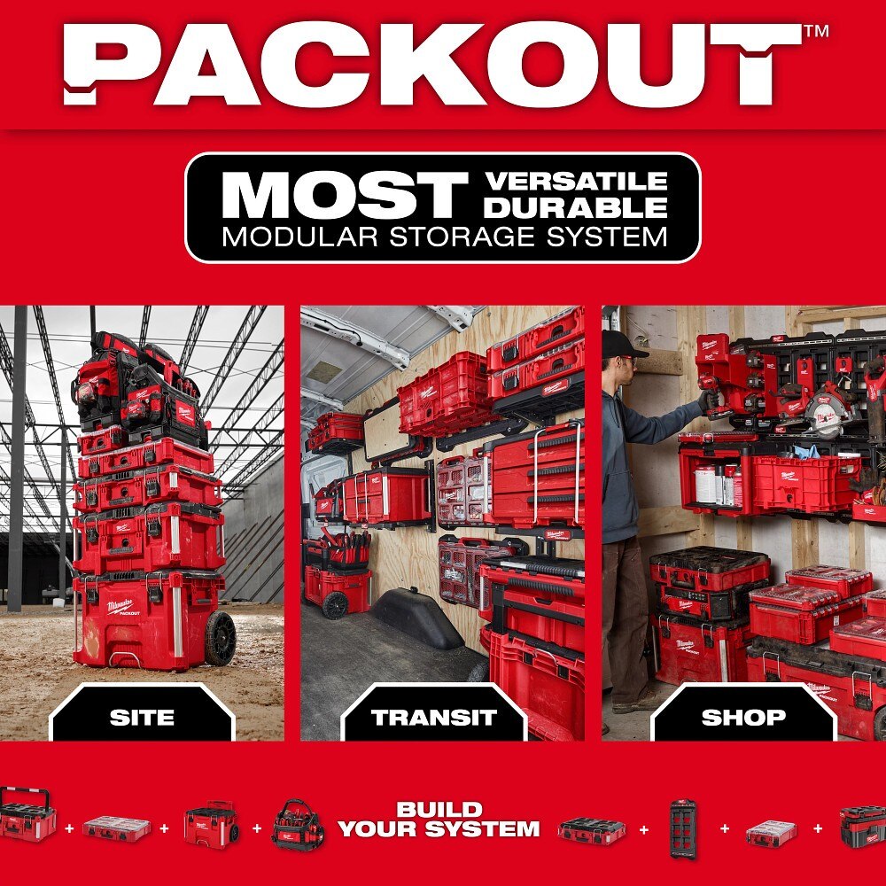 Milwaukee 48-22-8608 PACKOUT Tool Box Compact Plate