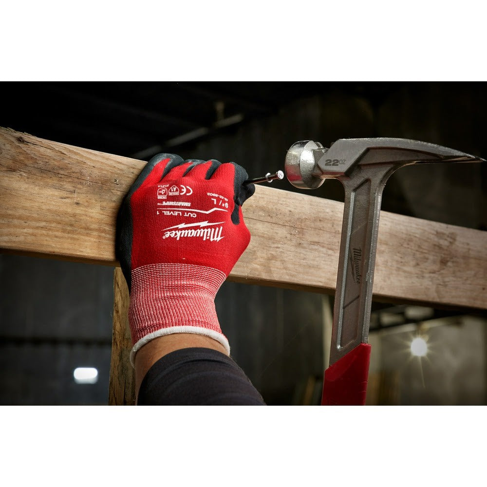 Milwaukee 48-22-8902B 12PK Cut 1 Dipped Gloves – L [A1]