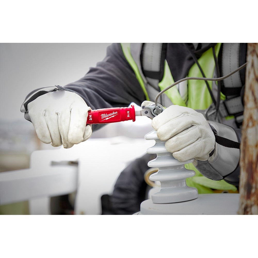 Milwaukee 48-22-9212 Lineman’s 4-in-1 Insulated Ratcheting Box Wrench