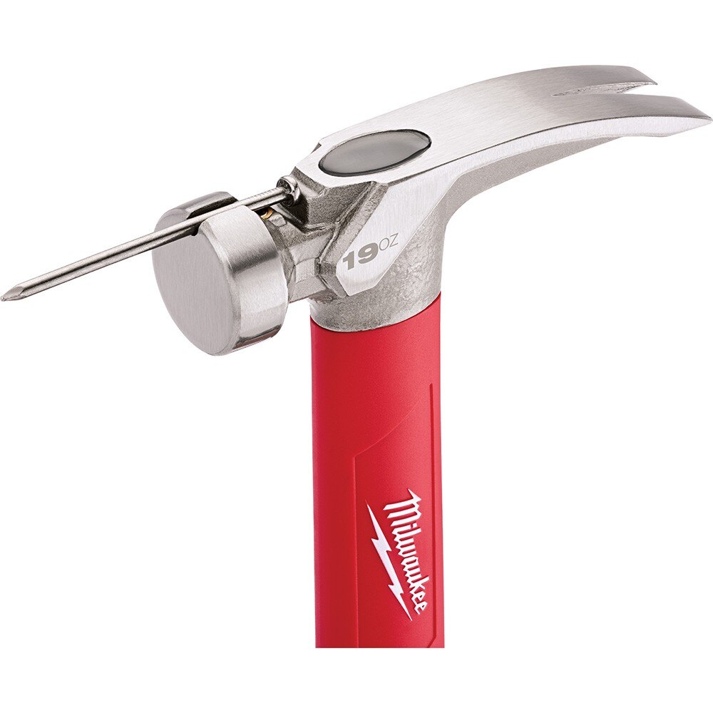 Milwaukee 48-22-9316 19oz Smooth Face Poly / Fiberglass Handle Hammer