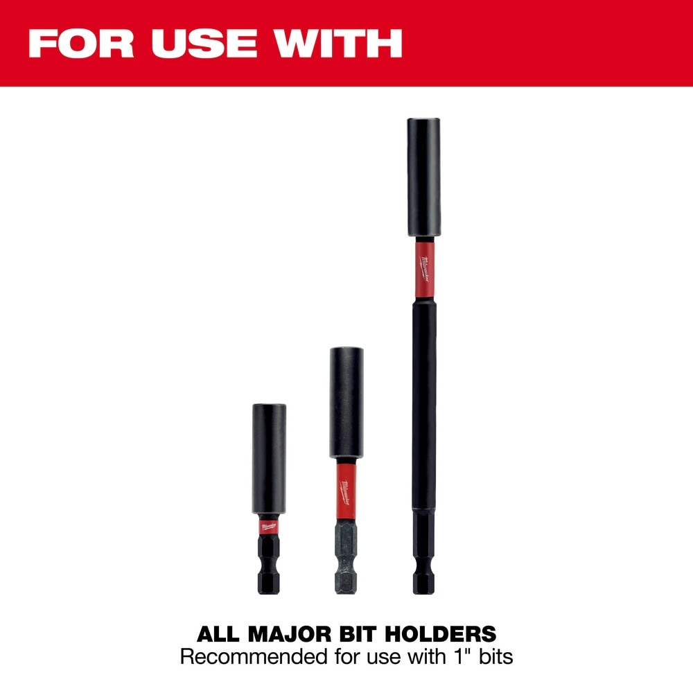 Milwaukee 48-32-4444 SHOCKWAVE 1" PR2 Impact Bit 2PK