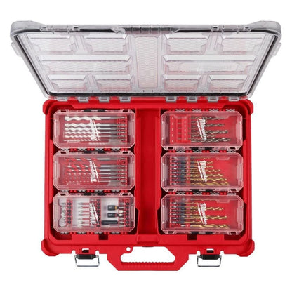 Milwaukee 48-32-5162 SHOCKWAVE Impact Duty 60PC Drill, Drive & Fasten PACKOUT Set
