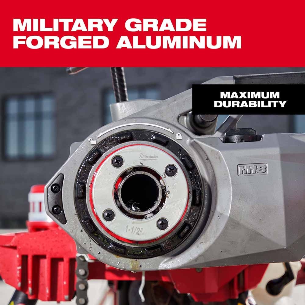 Milwaukee 48-36-1009 1" High Speed NPT Portable Pipe Threading Forged Aluminum Die Head