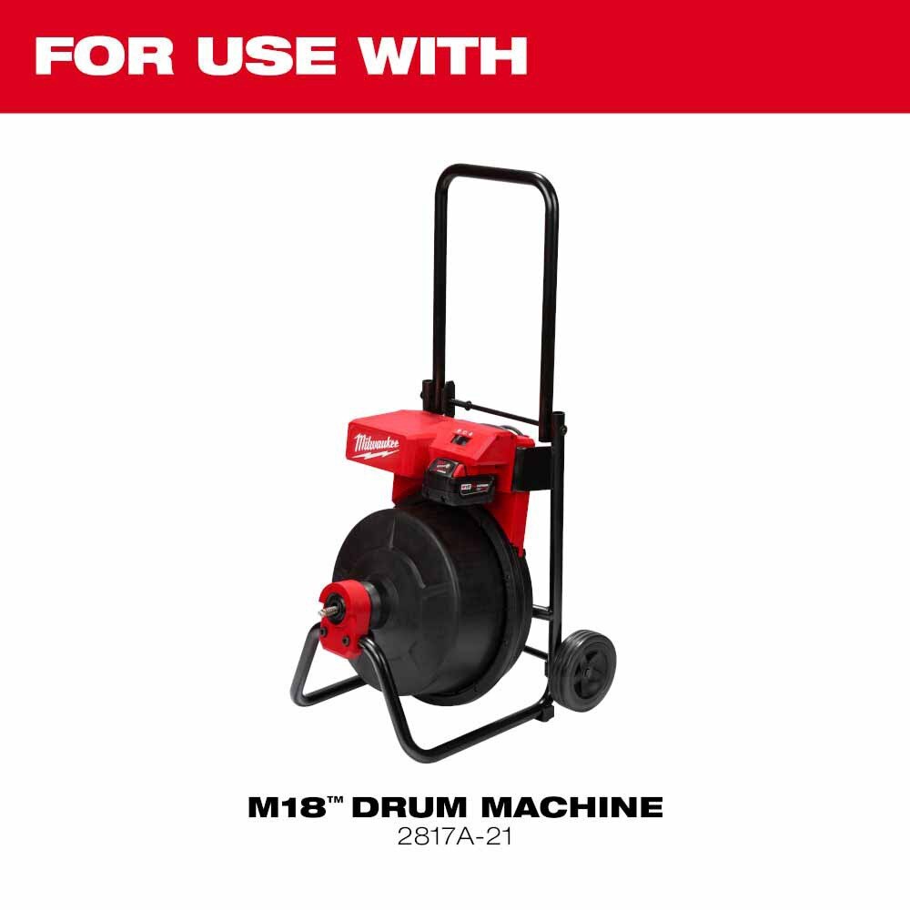 Milwaukee 48-53-2776 3/8" x 75' Inner Core Drum Cable