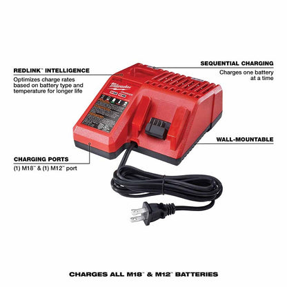 Milwaukee 48-59-1850 M18 REDLITHIUM XC 5.0 System Starter Kit