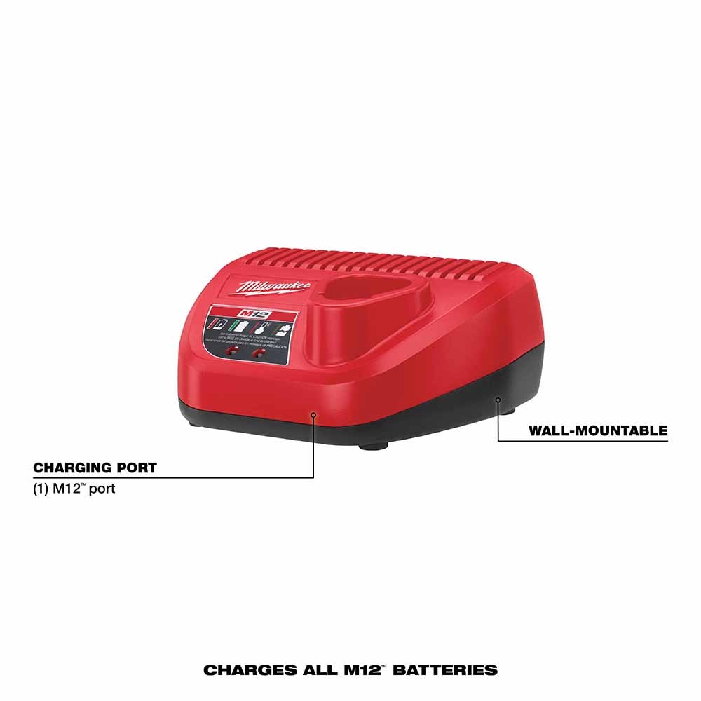 Milwaukee 48-59-2401 M12 Li-Ion Battery Charger
