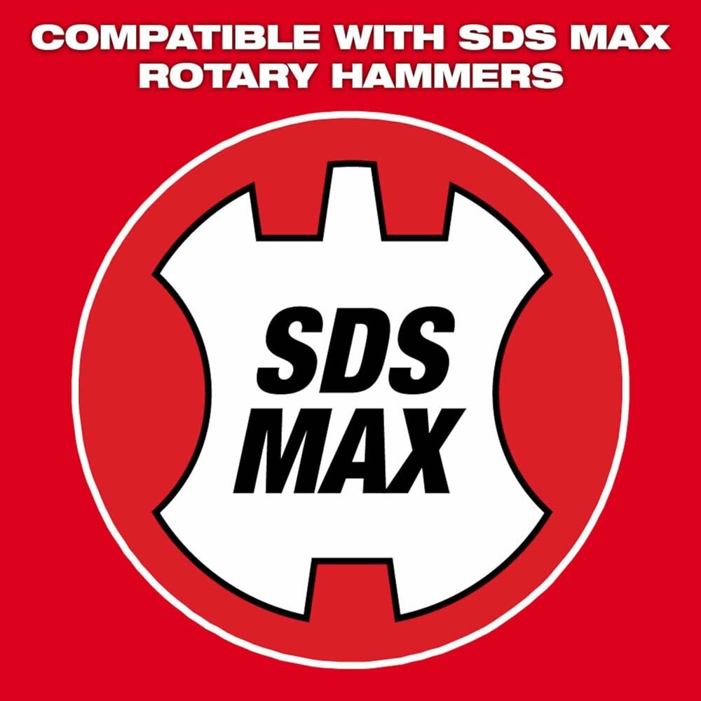 Milwaukee 48-62-4088 SDSMAX 3-1/4" x 12" Tile Chisel