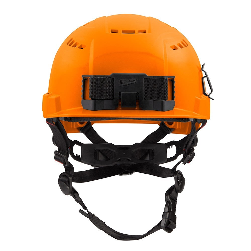 Milwaukee 48-73-1332 BOLT Orange Front Brim Safety Helmet (USA) - Type 2, Class C, Vented