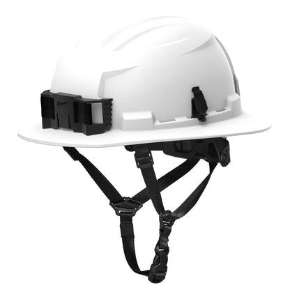 Milwaukee 48-73-1651 BOLT White Full Brim Safety Helmet – Type 2, Class E