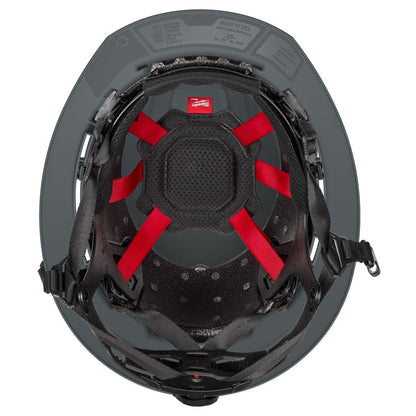 Milwaukee 48-73-1665 BOLT Gray Full Brim Safety Helmet – Type 2, Class E