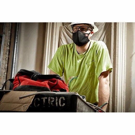 Milwaukee 48-73-4237 1pk 3-layer Performance Face Mask – L/XL