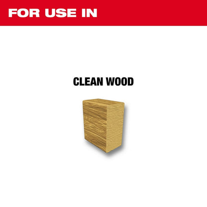 Milwaukee 49-00-5310 M12 Hackzall Blade 4" Wood Scroll 5-Pack
