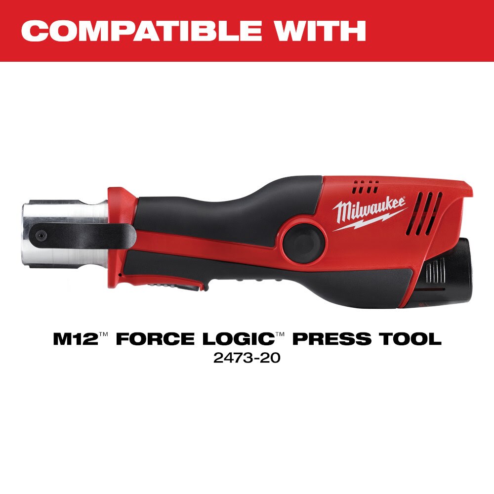 Milwaukee 49-16-2455M 3/4" Streamline ACR Press Jaw for M12 FORCE LOGIC Press Tool