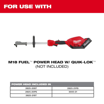 Milwaukee 49-16-2796 M18 FUEL QUIK-LOK Hedge Trimmer Attachment