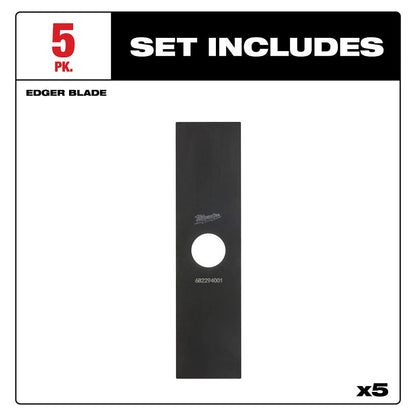 Milwaukee 49-16-2815 8" Edger Blade 5 PK
