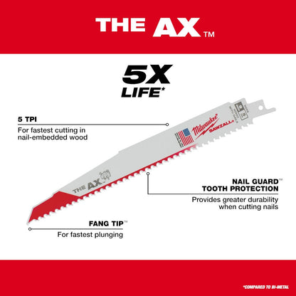 Milwaukee 49-22-5641 15PC SAWZALL Blade PACKOUT Kit