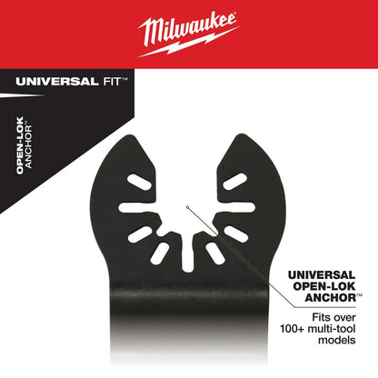 Milwaukee  49-25-1503 Milwaukee® OPEN-LOK™ 1-3/8" TITANIUM ENHANCED CARBIDE TEETH METAL BLADE 3PK