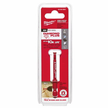 Milwaukee 49-56-0503 3/16" Diamond Max™ Hole Saw