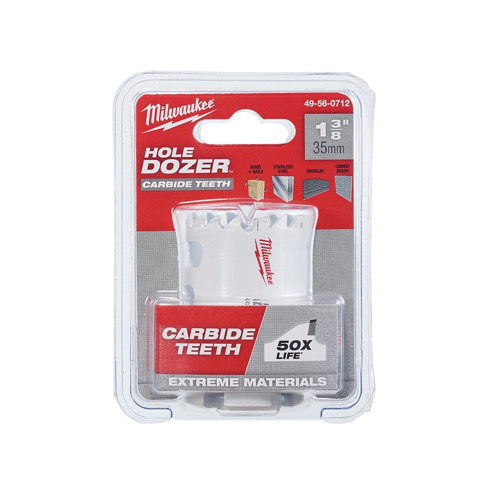 Milwaukee 49-56-0712 1-3/8" HOLE DOZER™ with Carbide Teeth Hole Saw
