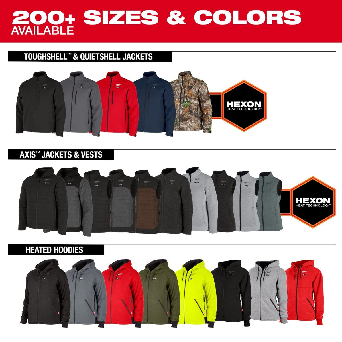Milwaukee M100R-21 M12 Heated Red Toughshell Jacket with (1) 3.0 Ah Battery and Charger