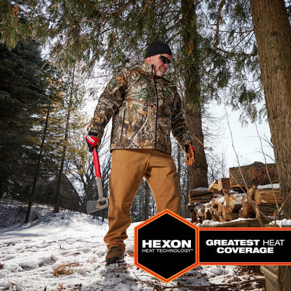 Milwaukee M101C-21 M12 Heated Camo Quietshell Jacket with (1) 3.0 Ah Battery and Charger