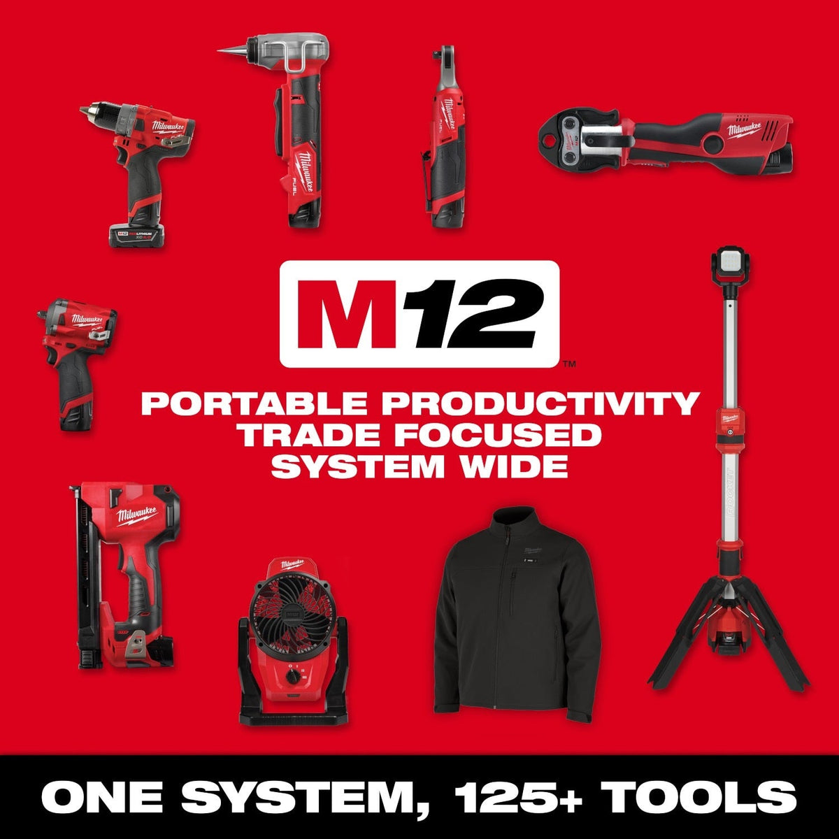 Milwaukee M101C-21 M12 Heated Camo Quietshell Jacket with (1) 3.0 Ah Battery and Charger
