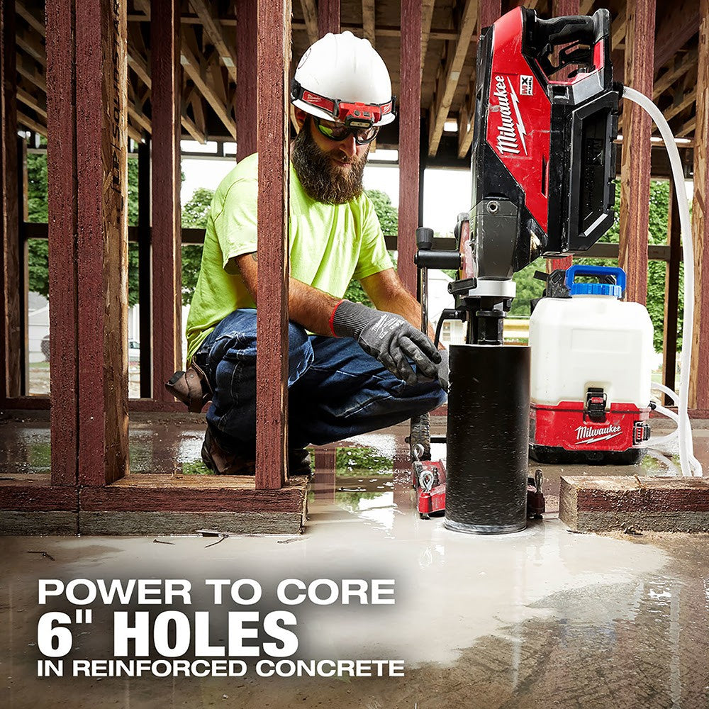 Milwaukee MXF301-2CP MX FUEL Handheld Concrete Core Drill Kit w/ Two Batteries and Charger