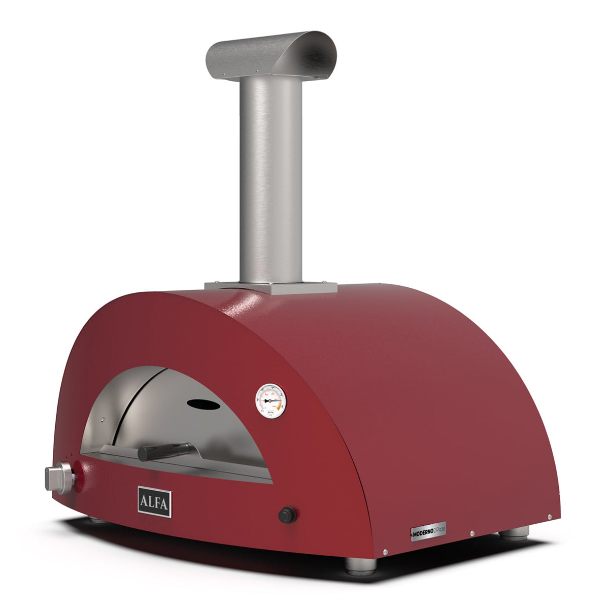 Alfa Moderno 2 Pizze Gas Pizza Oven (LP or NG Fuel)