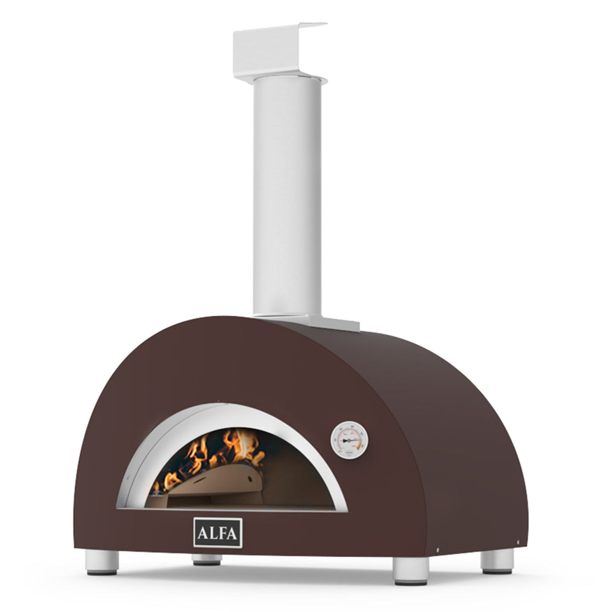 Alfa Moderno Nano Pizza Oven in Copper (Wood Fuel)