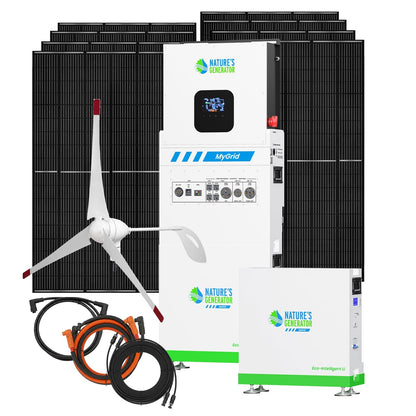 MyGrid 10K Solar and Wind Generator for Home