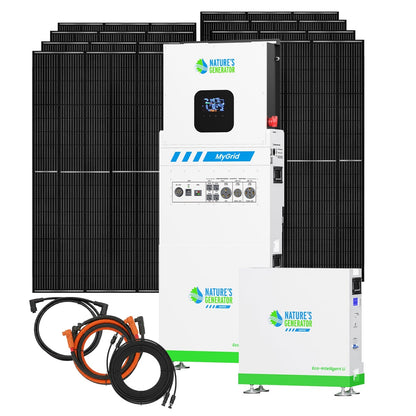 MyGrid 10K Solar Generator for Home