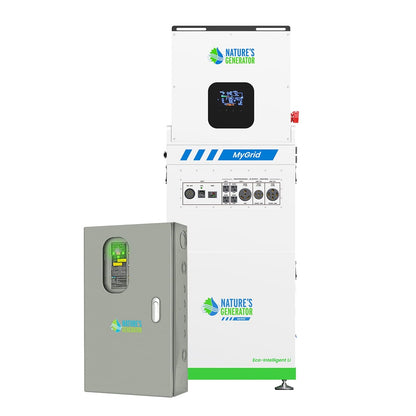 MyGrid 10K with Transfer Switch for House Battery Backup