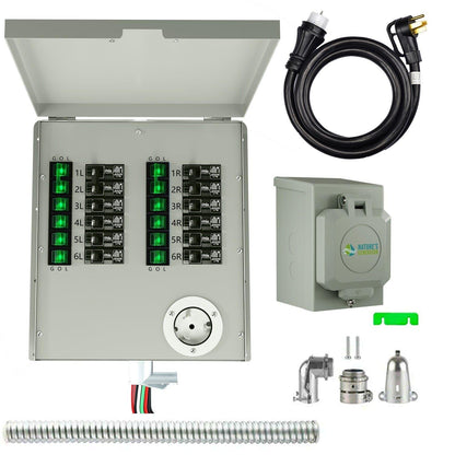 Nature's Generator 12-Circuit 120/240V 50A Non-Automatic Power Transfer Switch