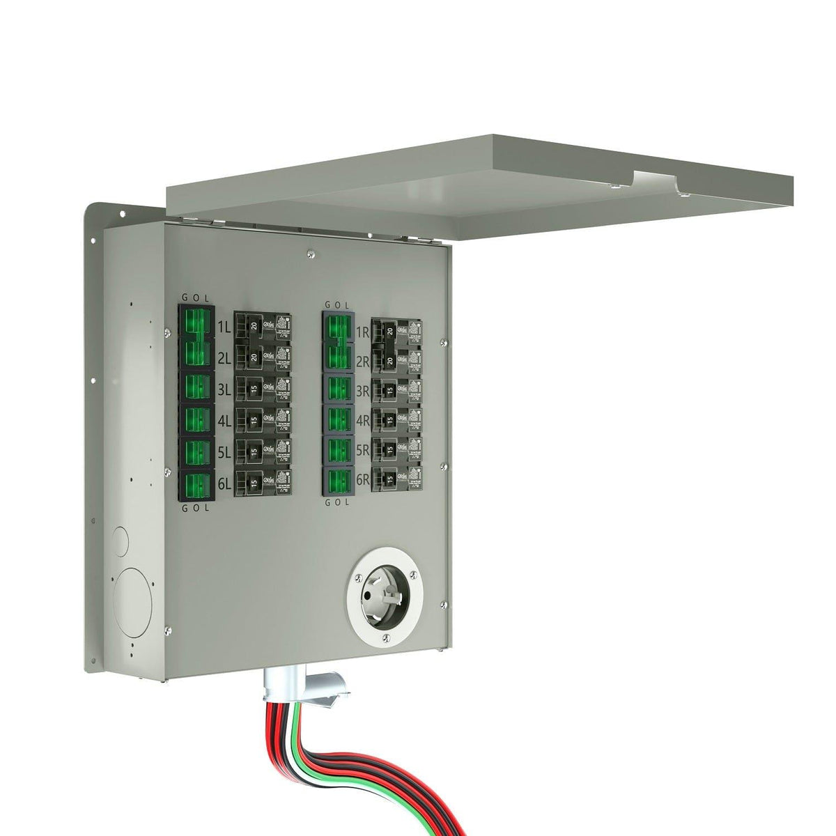 Nature's Generator 12-Circuit 120/240V 50A Non-Automatic Power Transfer Switch