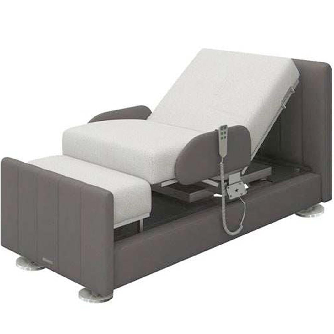 StarSleep Orin Rotating Sit to Stand Hospital Bed With Head and Foot Elevation