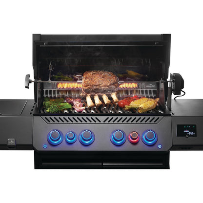 Napoleon Prestige 500 Phantom Connected RSIB w/ Infrared Side and Rear Burner (Matte Black) 6-Burner w/ WiFi & Bluetooth
