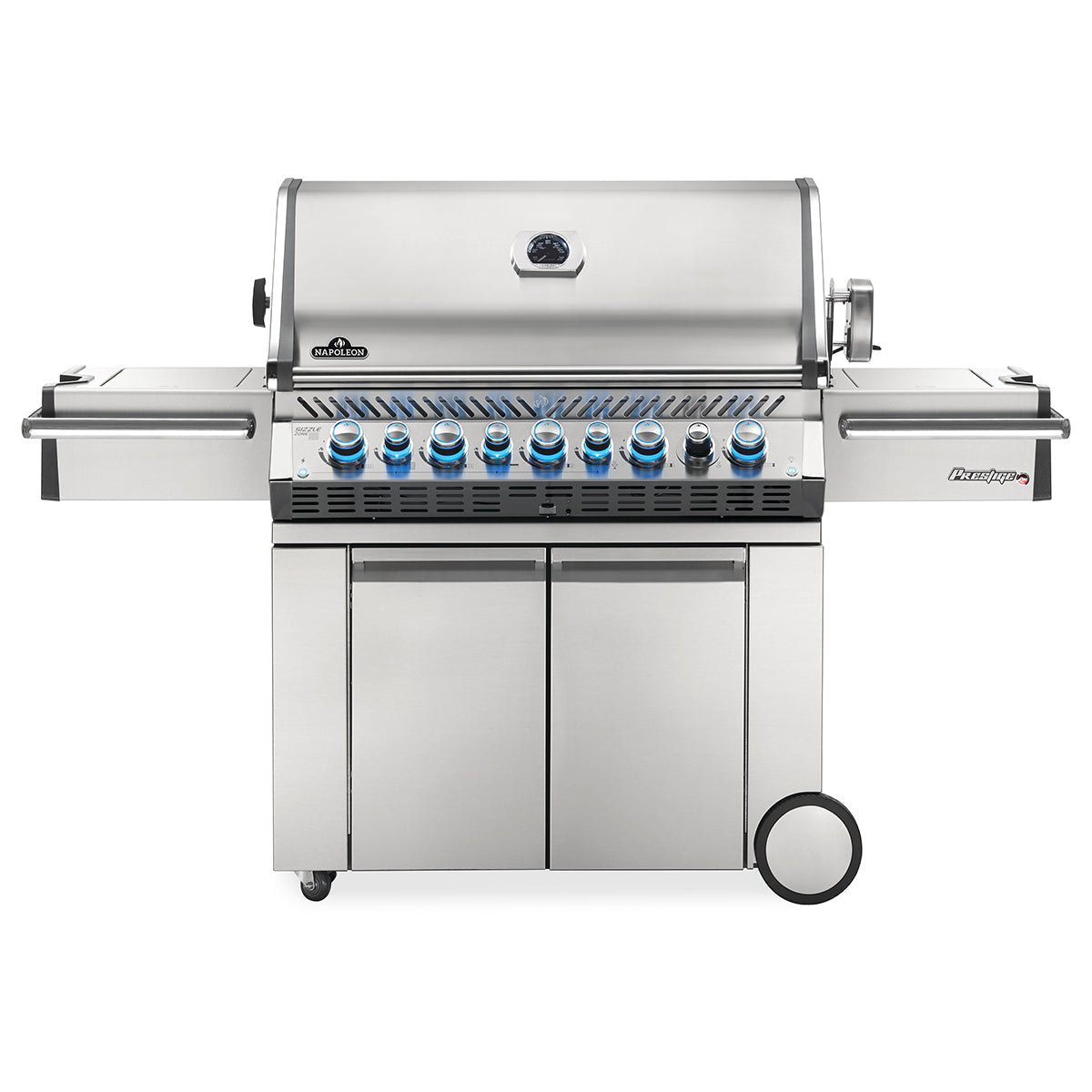 Napoleon Prestige PRO 665 RSIB w/ Infared Side and Rear Burners (Stainless Steel) 8-Burner