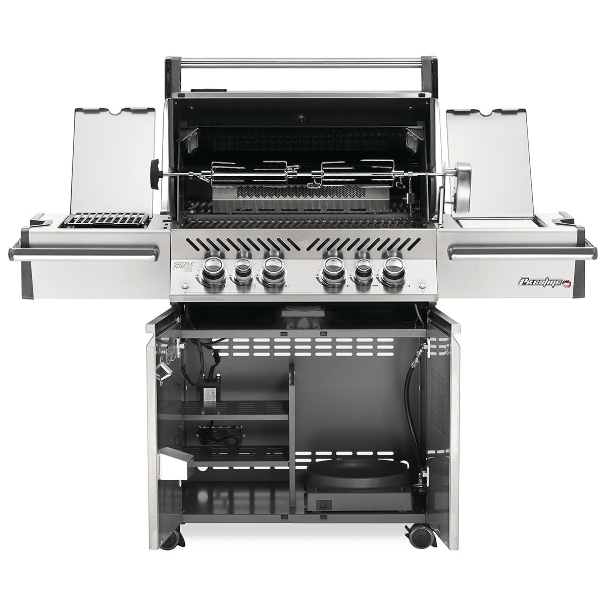 Napoleon Prestige PRO 500 RSIB w/ Infrared Side and Rear Burners (Stainless Steel) 6-Burner