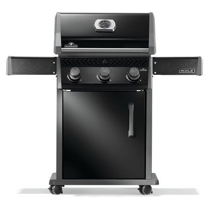 Napoleon Rogue 425 Gas BBQ Grill (Black) w/ Stainless Steel Grids 3-Burner